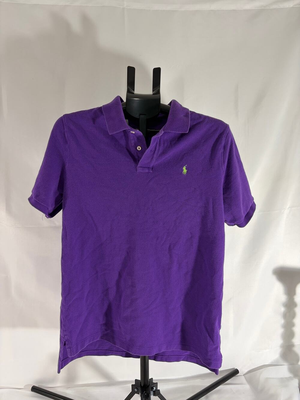 Polo RALPH LAURE. boys XL PURPLE SHORT SLEEVE